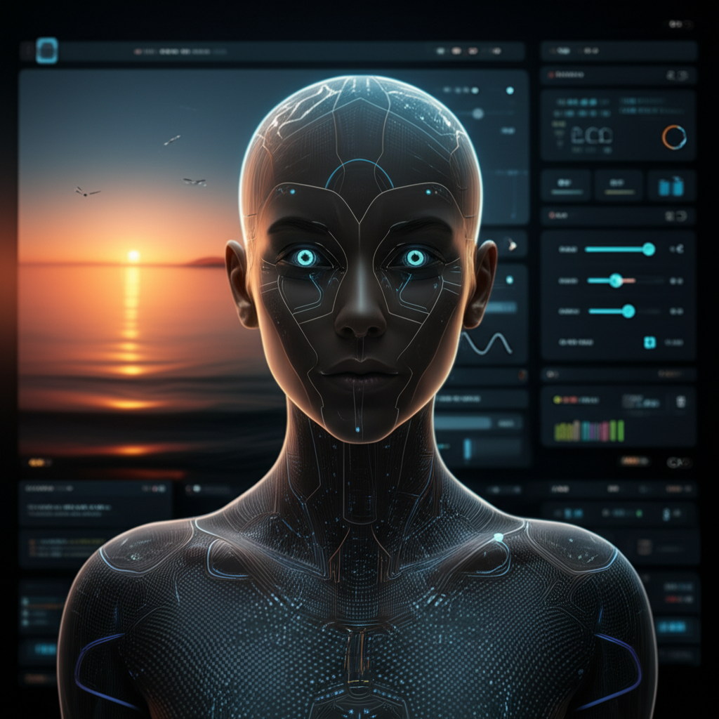 AI Avatar customization panel