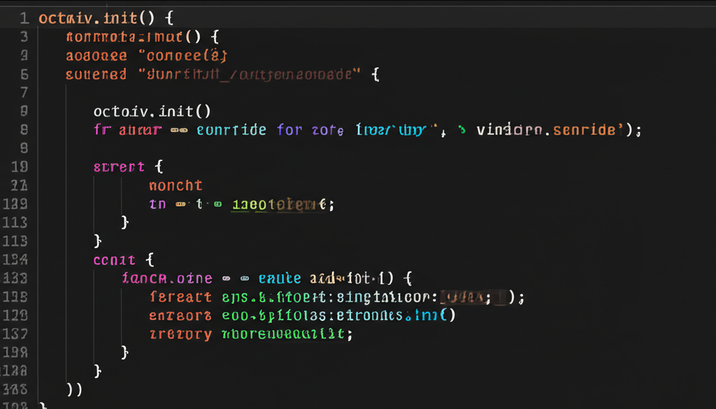 Code snippet for Octaiv SDK integration